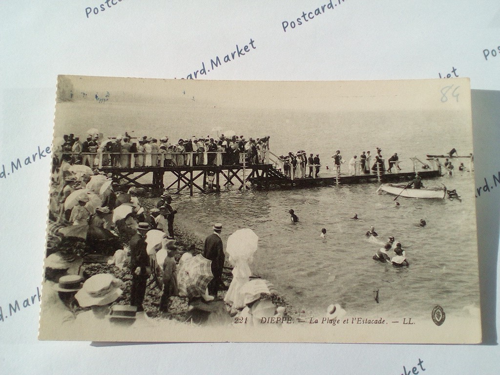 /France/Dieppe/FR_place_19xx_Dieppe. La Plage et Estacade.jpg